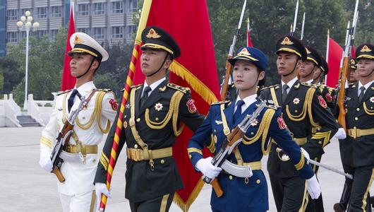 我国国事访问欢迎仪式改革后首次启用