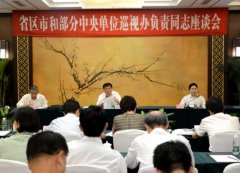 省区市和部分中央单位巡视办负责同志座谈会召开