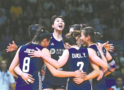 世界女排联赛首战中国3∶1逆转荷兰 斩获新奥运周期开门红